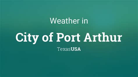 Weather port arthur tx 77642 - He works in Port Arthur, TX and 5 other locations and specializes in Nephrology and Internal Medicine. Dr. Rehman is affiliated with Christus Hospital-St Mary. ... 1750 9th Ave Ste 201, Port Arthur, TX, 77642 . Southeast Texas Nephrology Associates PA . 3395 Plaza 10 Dr Ste A, Beaumont, TX, 77707 . The Medical Center Of Southeast Texas .